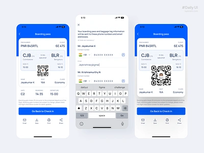 Boarding Pass #dailyui boarding pass design boardingpass dailyui design figma illustration ui ui challenge uiux ux