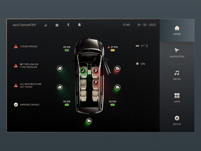 Car Interface #dailyui
