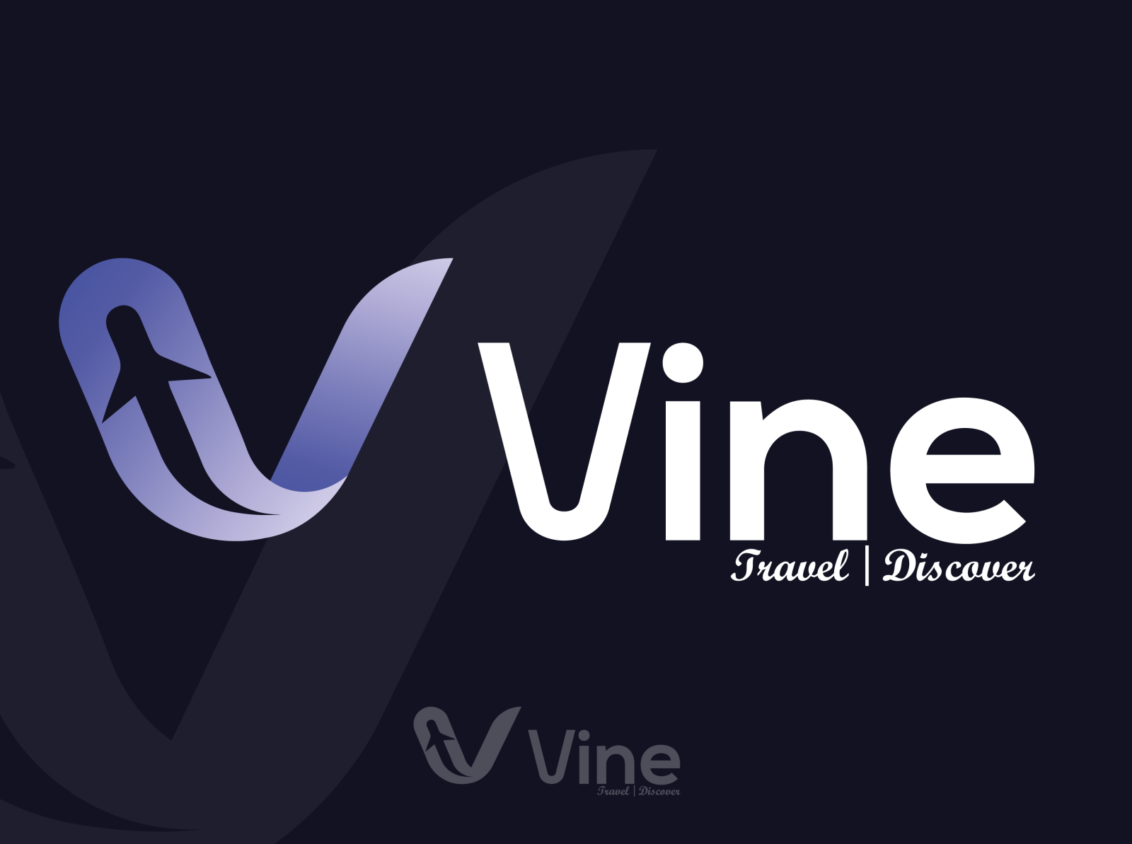 Vine Travel Company ! by Sailex dsn on Dribbble