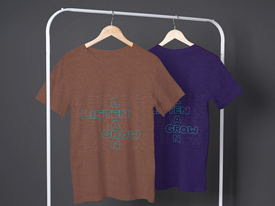 LISTEN LEARN GROW - Merch T Shirts