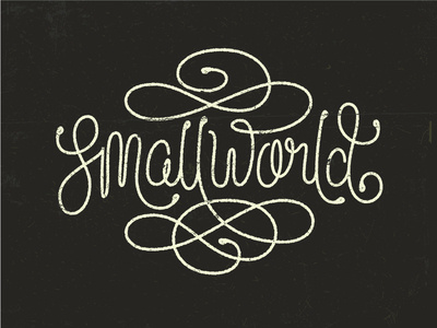 Smallworld Lettering