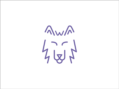 Wolf Mark branding icon logo wolf