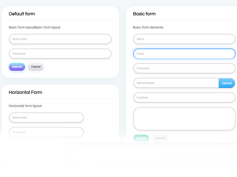 Input text style by Ali Ahmadi on Dribbble