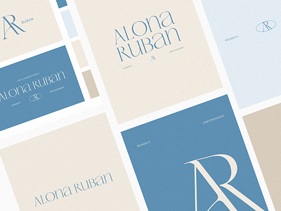 Alona Ruban Logo & Identity branding graphic design logo typography