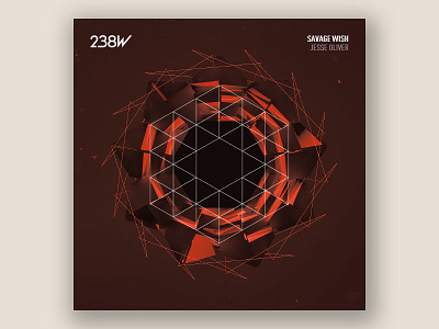 238W 2016 Redesign album cover illustration music