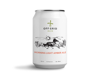 Morning Light craft beer craft brewery packaging