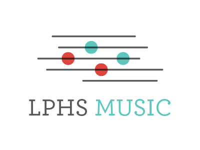 Music program logo branding identity logo music