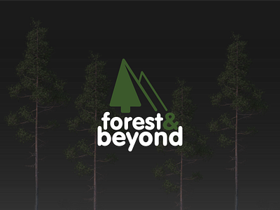 Forest And Beyond Outdoor Retail Logo Branding brand design brand strategy branding graphic design logo logo design strategy