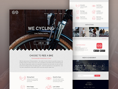 We Cycling bike cycling design photo web