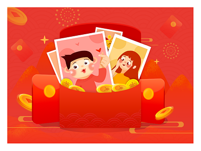 Red packet by ICEH on Dribbble