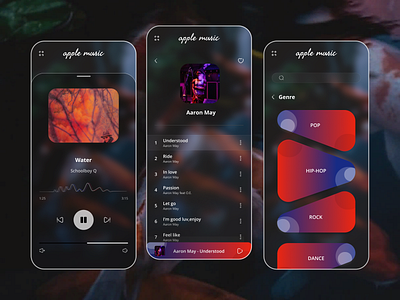 Apple Music apple music mobile app ui