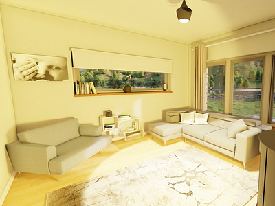 Sitting Room Render