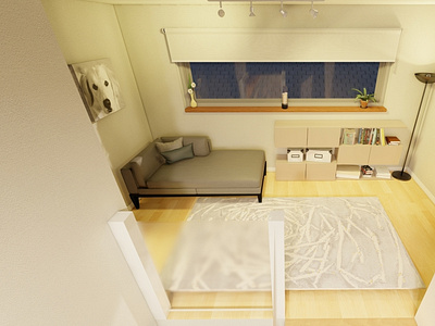 Reading Nook Render