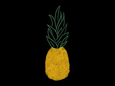pineapple illo