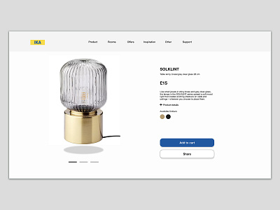 Daily UI Challenge #012 - E-Commerce Shop