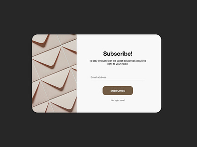 Daily UI Challenge #026 - Subscribe