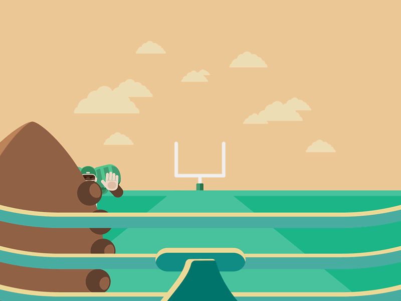 Infinite Running Back by Crispe Chris Phillips on Dribbble