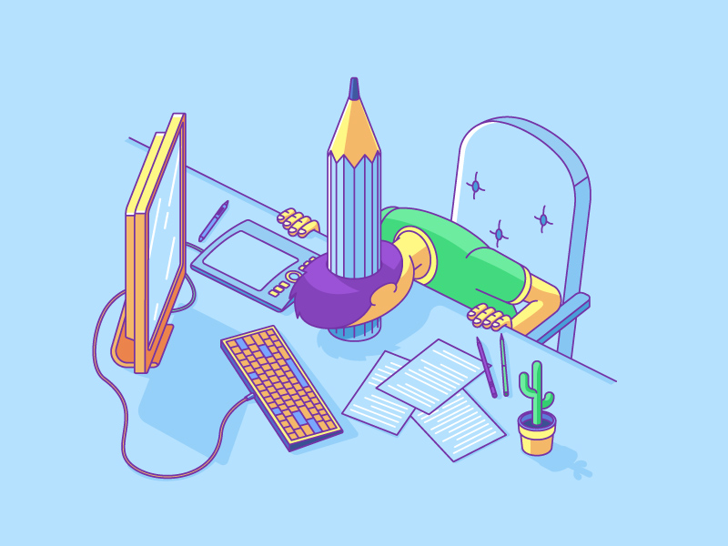 Creative Block by Crispe - Chris Phillips on Dribbble