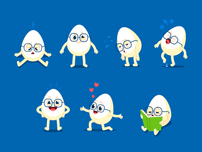 Greg the Egg character personality exploration character design childrens books egg food illustration kitchen vector