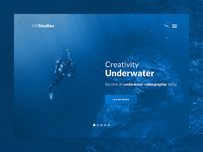 Daily UI Challenge #003 - Landing Page