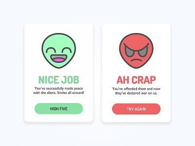 Daily UI Challenge #011 - Flash Message