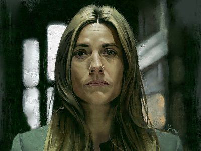 Raquel | Digital Painting | Money heist