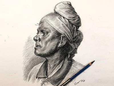 Portrait sketch - 5 | The working Women art drawing fineart pencil sketch portrait portrait art