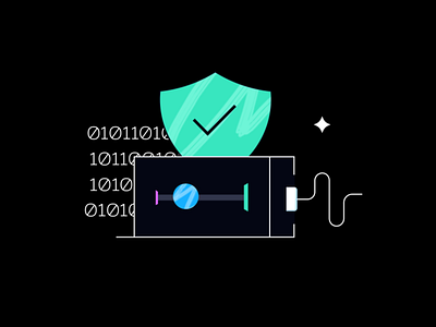 Encryption level illustration