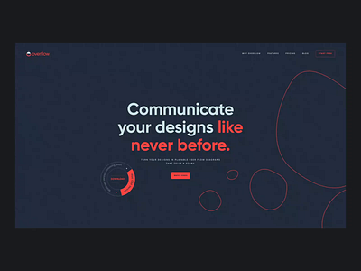 Overflow.io . Throwback / 2019 after effect prototype ui ux webdesign website