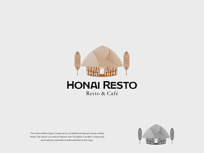 Hanoi Resto : Resto & Cafe logo branding design graphic design illustration logo vector