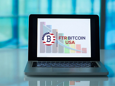 BITCOIN USA bitcoin bitcoin logo branding businesslogo creativelogo crypto currency crypto logo illustration logo logo design logodesign stock market