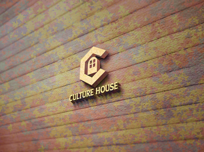 CULTURE HOUSE LOGO architecture branding businesslogo creativelogo culture house logo culture logo design home house logo logo logodesign modern real state logo realstate