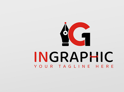 INGRAPHIC LOGO brand identity branding businesslogo company logo creativelogo graphic logo ingraphic company logo ingraphic logo logo logo color logo idea logo image logodesign modern unique logo