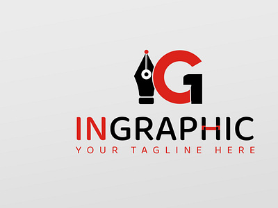 INGRAPHIC LOGO brand identity branding businesslogo company logo creativelogo graphic logo ingraphic company logo ingraphic logo logo logo color logo idea logo image logodesign modern unique logo