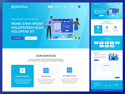 Business website template business graphic design template website website template
