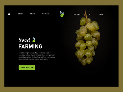 Food Farming 3d animation app art branding clean design graphic design icon illustration illustrator logo logo design motion graphics typography ui ux vector web website