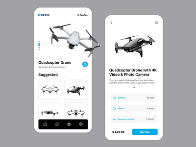 Drone app azerbaijan baku buy character clean creative design e commerce graphic design identity instyle mobile modern photoshop platform shop ui ux vector