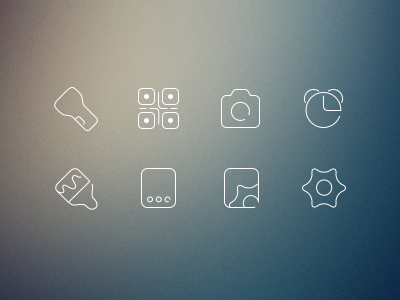 Small Line Icons