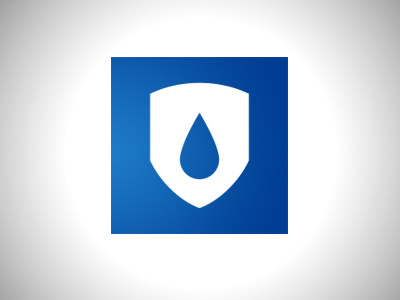Water Resistant Icon graphic design icon illustration logo resistant water