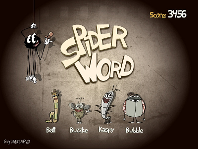 spider word, game design