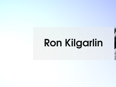 Ron Kilgarlin ron kilgarlin