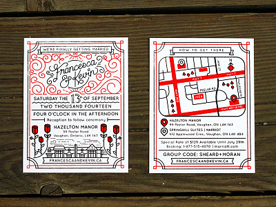 Wedding Invites by Kevin Moran on Dribbble