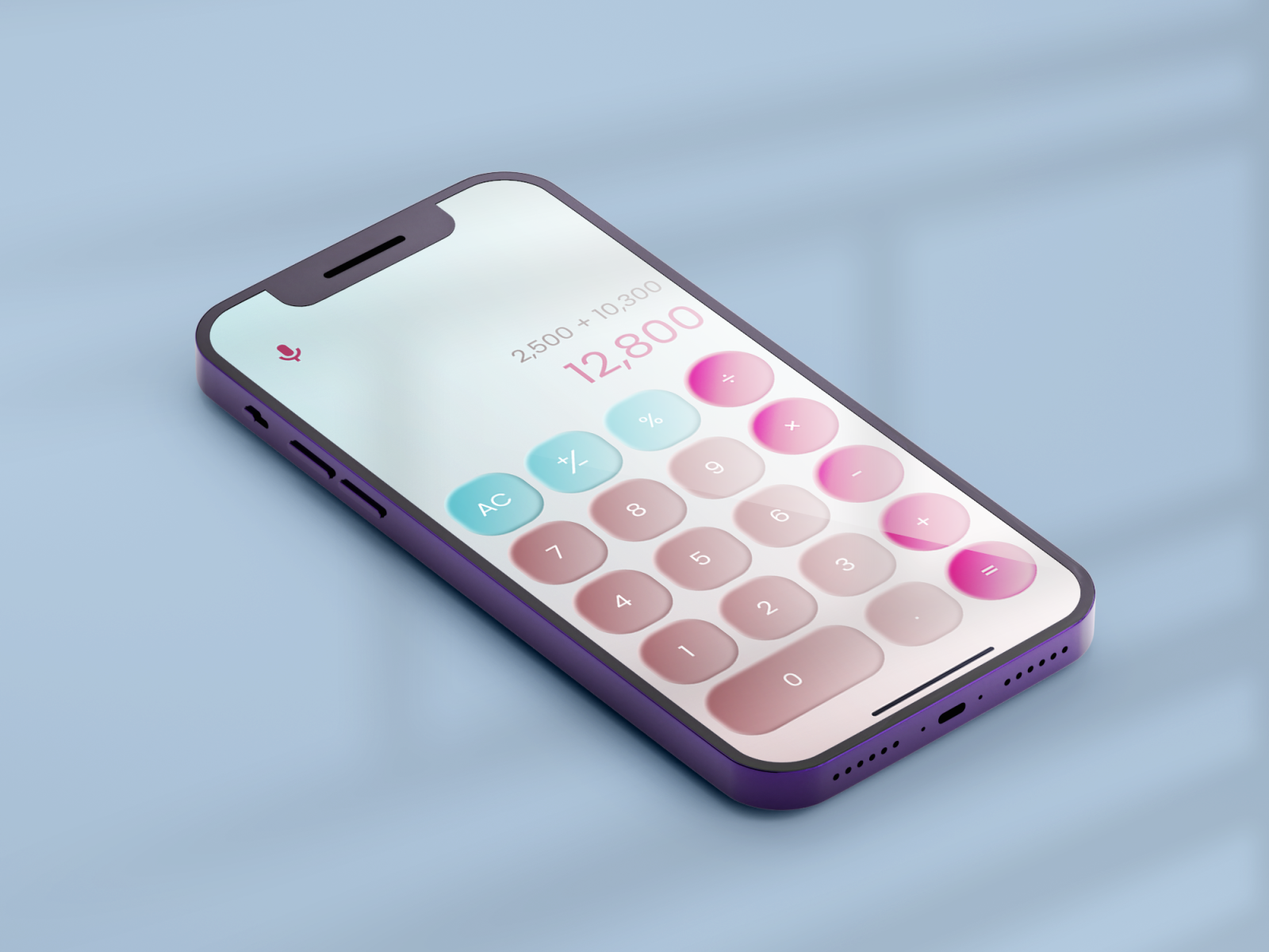 Dailyui004 - Calculator by Thi Thai Thao Nguyen on Dribbble