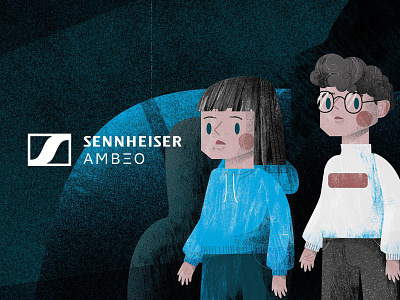 Sennheiser AMBEO Mobility Animation animation design graphic design illustration motion graphics production vector