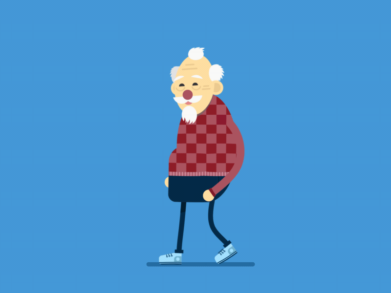 Old Man by engy milad on Dribbble