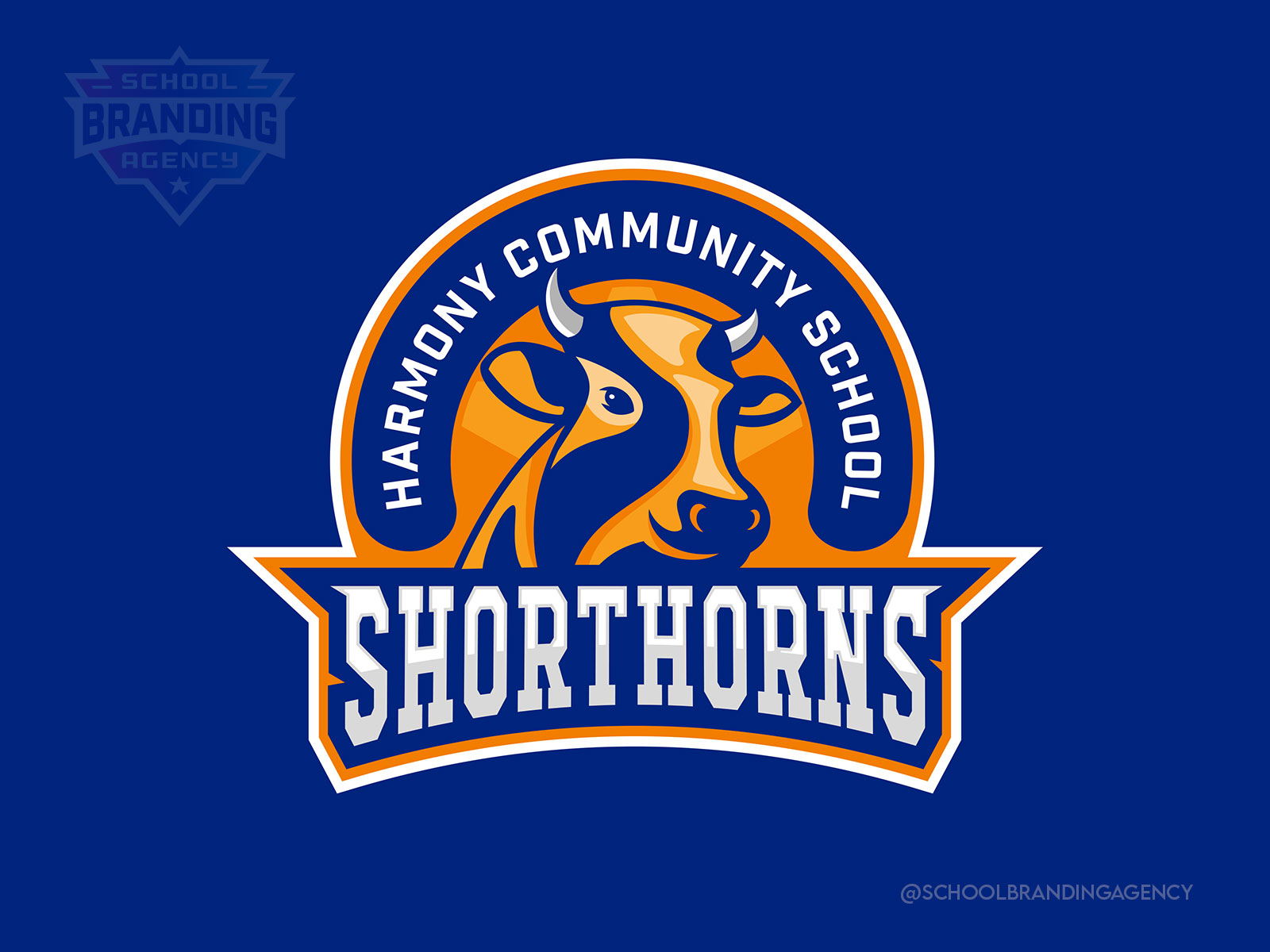 harmony-community-school-mascot-logo-design-by-school-branding-agency