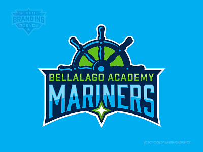 Bellago Academy Elementary School Logo Design