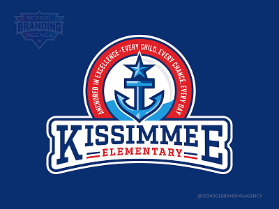 Kissimmee Elementary School Logo Design