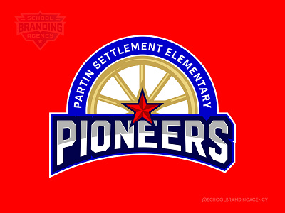 Partin Settlement Elementary School Logo Design