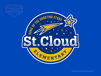 St. Cloud Elementary School Logo Design character design illustration logo mascot design school branding school logo school logo design school mascot school mascot design
